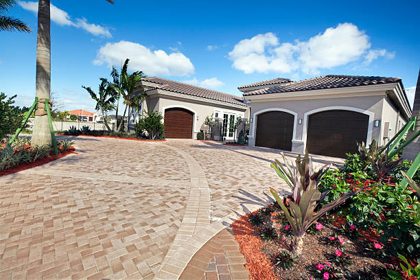 Residential Paver Driveway in Lamont, MI